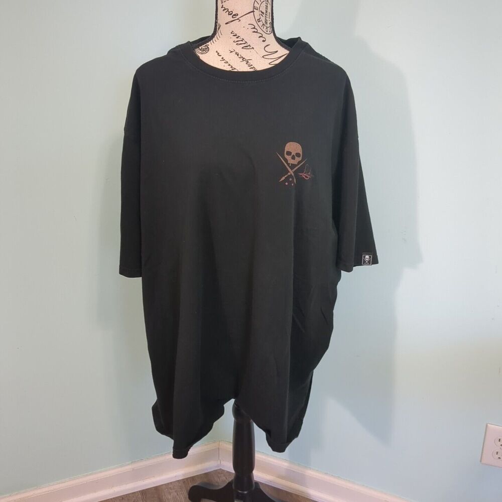 Sullen "Burned" Short Sleeve T-Shirt tattoo art 4x goth grunge shirt